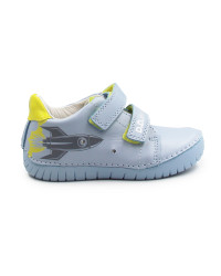 Buty Dla Chłopców Na Wiosnę Niebieskie Świecące LED DD STEP S050-61691M 0ceanic