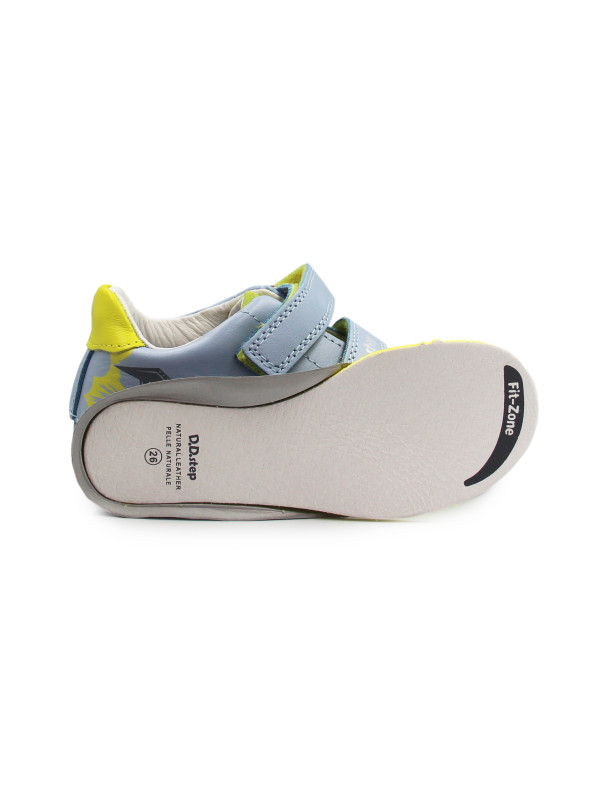Buty Dla Chłopców Na Jesień Niebieskie Świecące LED DD STEP S050-61691M 0ceanic