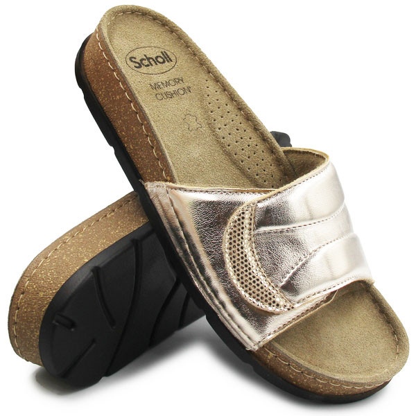 Plażowe Klapki Damskie Scholl Samoa Mule Med MF320831075