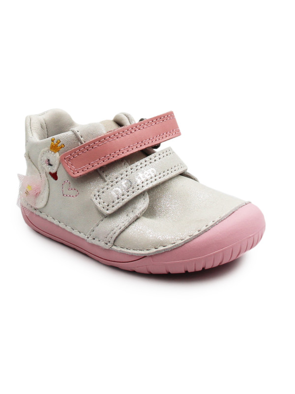 Buty Dla Dziewczynek Barefoot Srebrne DD STEP S070-61837 Silver