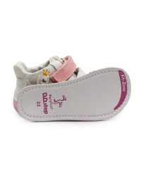 Buty Dla Dziewczynek Barefoot Srebrne DD STEP S070-61837 Silver