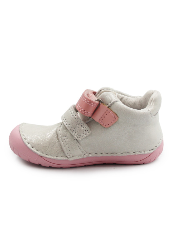 Buty Dla Dziewczynek Barefoot Srebrne DD STEP S070-61837 Silver