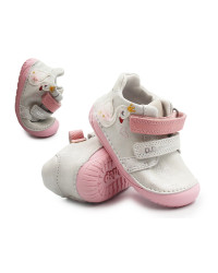 Buty Dla Dziewczynek Barefoot Srebrne DD STEP S070-61837 Silver