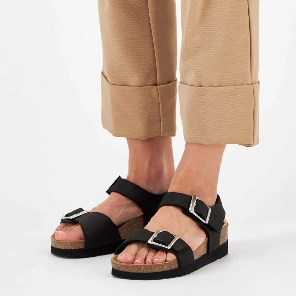 Sandały Damskie Czarne Scholl Filippa Sandal Med MF280491004
