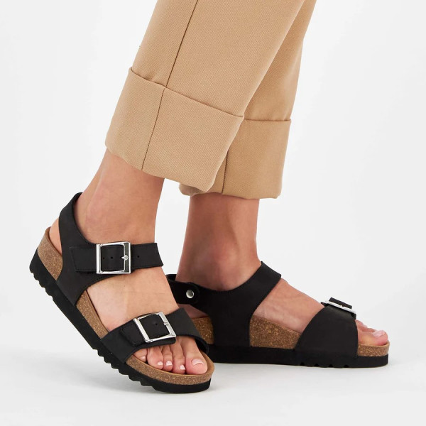Sandały Damskie Czarne Scholl Filippa Sandal Med MF280491004