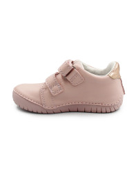 Różowe Buty na Jesień Dla Dziewczynki Świecące LED z Jednorożcem DD STEP S050-61970AM Baby Pink