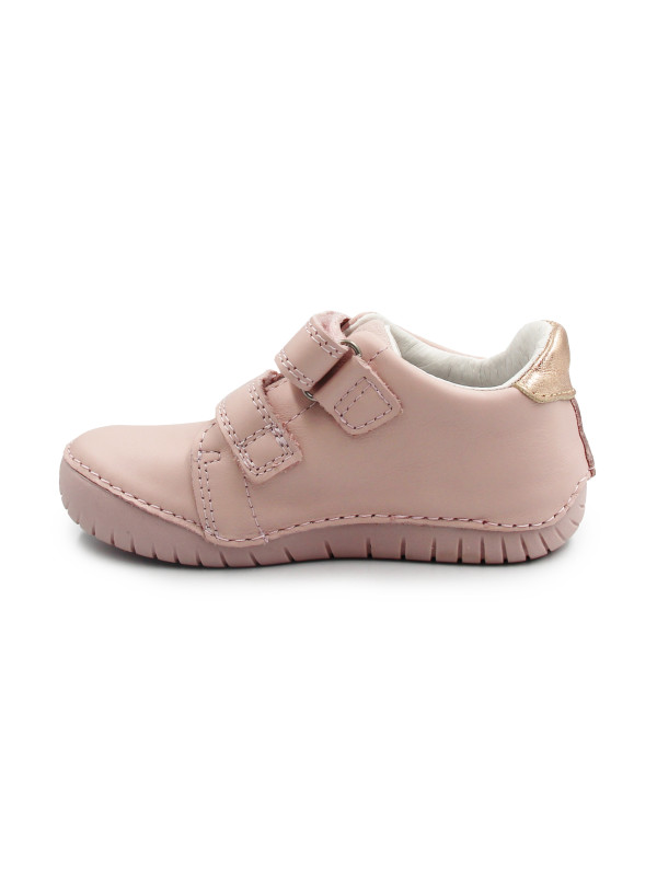 Różowe Buty na Jesień Dla Dziewczynki Świecące LED z Jednorożcem DD STEP S050-61970AM Baby Pink