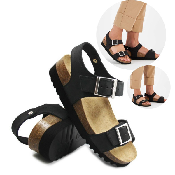Sandały Damskie Czarne Scholl Filippa Sandal Med MF280491004