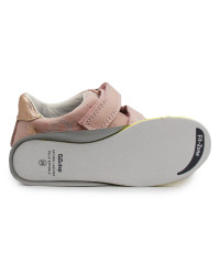 Różowe Buty na Jesień Dla Dziewczynki Świecące LED z Jednorożcem DD STEP S050-61970AM Baby Pink