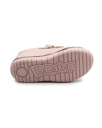 Różowe Buty na Jesień Dla Dziewczynki Świecące LED z Jednorożcem DD STEP S050-61970AM Baby Pink