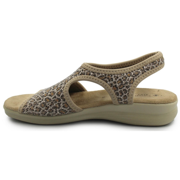Sandały do pracy na lato z miękkiej tkaniny Sanital-Flex 8022.17