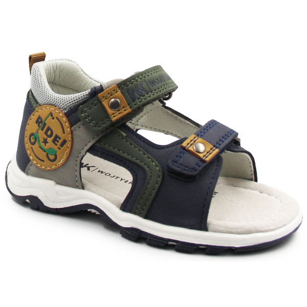 Chłopięce Sandały Wojtyłko 1s25397G Granatowy