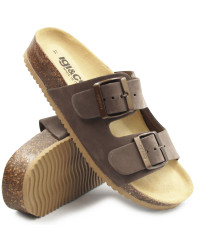 Klapki damskie ze skóry naturalnej na lato IGI&CO 1196111