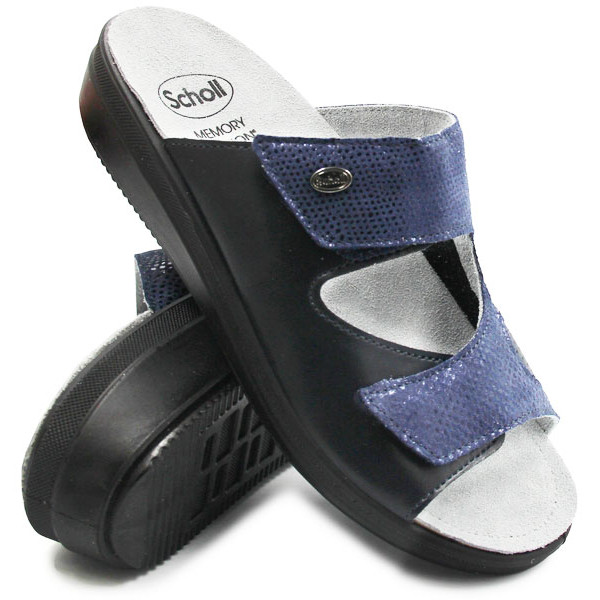 Klapki Damskie Scholl Antonia Elastic Med mf320891040