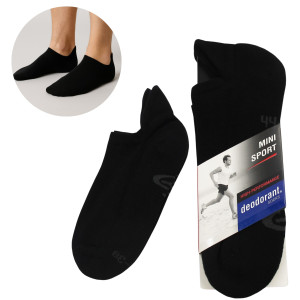 Czarne Skarpety Stopki...