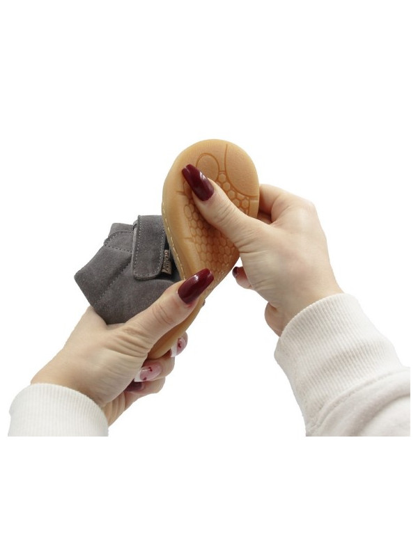 Buty Barefoot dla Chłopca na Wiosnę Ameko Dakota- Stone