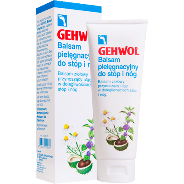 GEHWOL Bein-Balsam – Nawilżający balsam do stóp i nóg 125 ml, Ulga dla ciężkich nóg