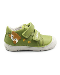 Buty na Jesień Dla Dziecka ze Zwierzątkiem DD STEP S082-61703A Moss Green