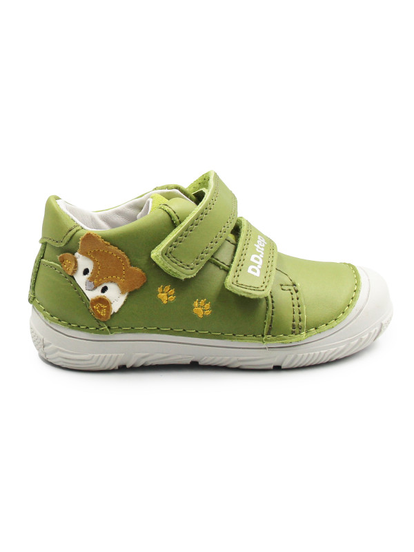 Buty na Jesień Dla Dziecka ze Zwierzątkiem DD STEP S082-61703A Moss Green
