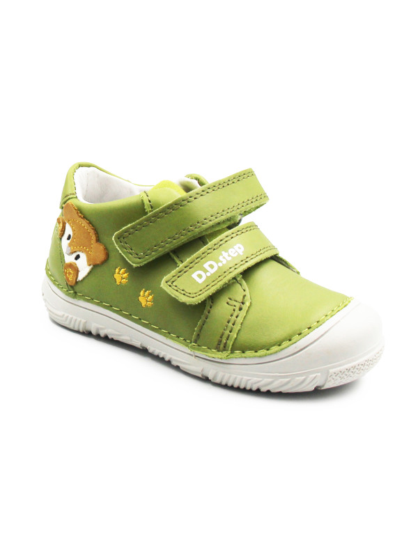 Buty na Jesień Dla Dziecka ze Zwierzątkiem DD STEP S082-61703A Moss Green