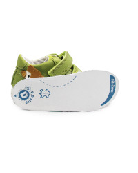 Buty na Jesień Dla Dziecka ze Zwierzątkiem DD STEP S082-61703A Moss Green