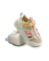 Sandałki dla dziewczynki barefoot na wakacje MTNG 48908-C59335