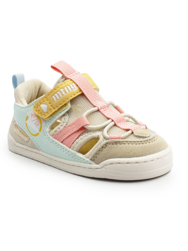 Sandałki dla dziewczynki barefoot na wakacje MTNG 48908-C59335