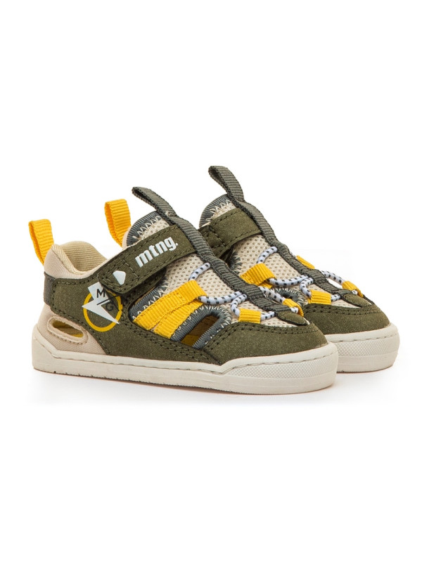 Sportowe sandały dla chłopczyka barefoot na lato MTNG 48908-C59337