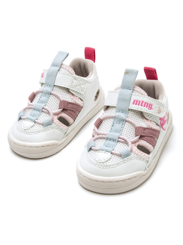 Sandałki dla dziewczynek barefoot na lato MTNG 48908-C59334