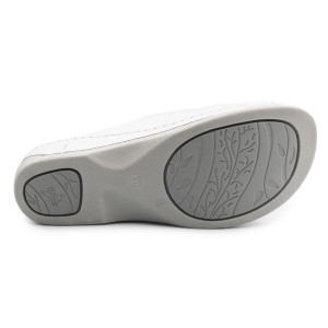 Białe Klapki Damskie Do Pracy Batz Rea