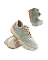 Półbuty dla kobiet na wiosnę ze skóry naturalnej T. Sokolski OG 2501 MINT