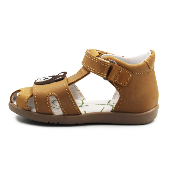 Sandały Dziecięce Na Lato z Misiem DD STEP G075-51284A Yellow