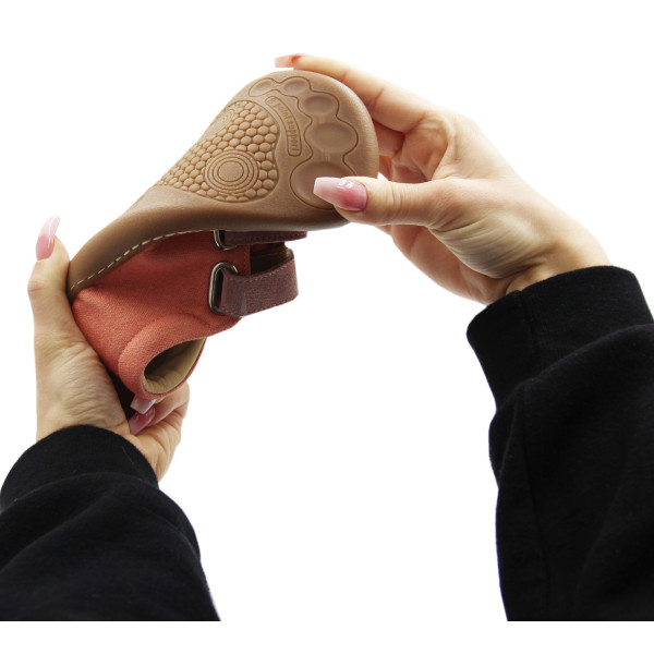 Trampki Dla Dziewczynki Barefoot Tenisówki Do Szkoły Ameko Neo Brownrose