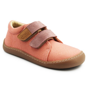 Trampki Dla Dziewczynki Barefoot Tenisówki Do Szkoły Ameko Neo Brownrose