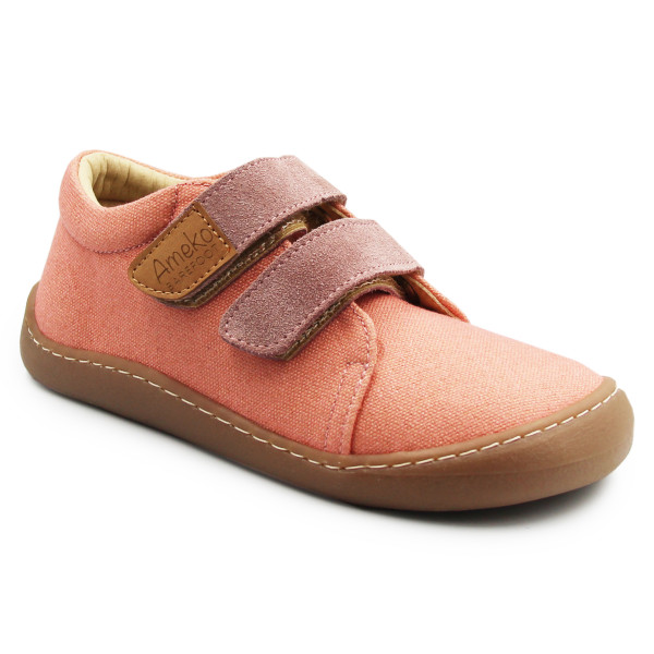 Trampki Dla Dziewczynki Barefoot Tenisówki Ameko Neo Brownrose
