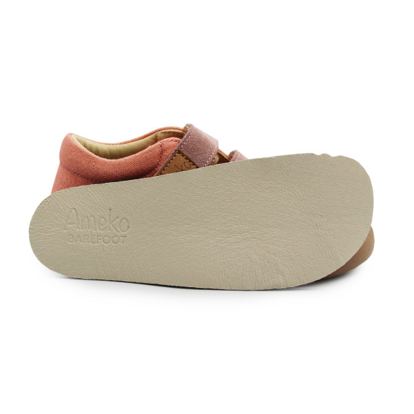 Trampki Dla Dziewczynki Barefoot Tenisówki Ameko Neo Brownrose