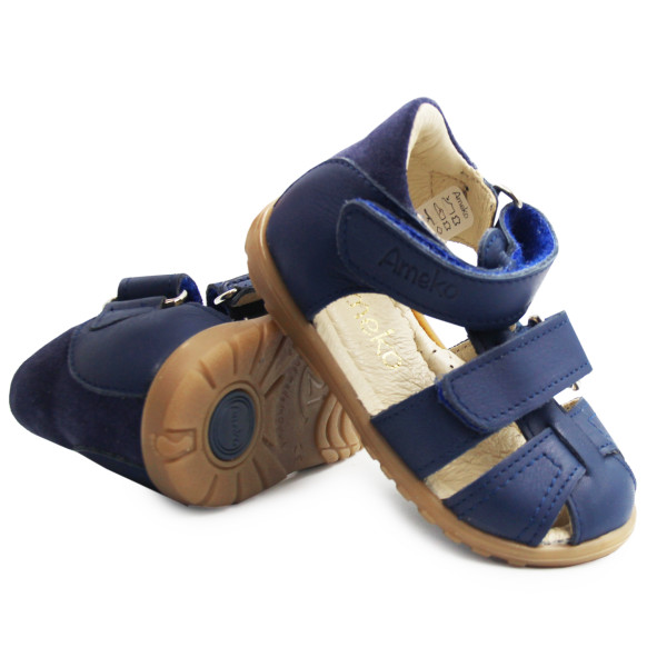 Sandały Dla Chłopczyka Półsandały Ameko Safari-Navy