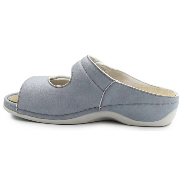 Klapki dla kobiet na lato ze skóry naturalnej Berkemann Janna 01027-354