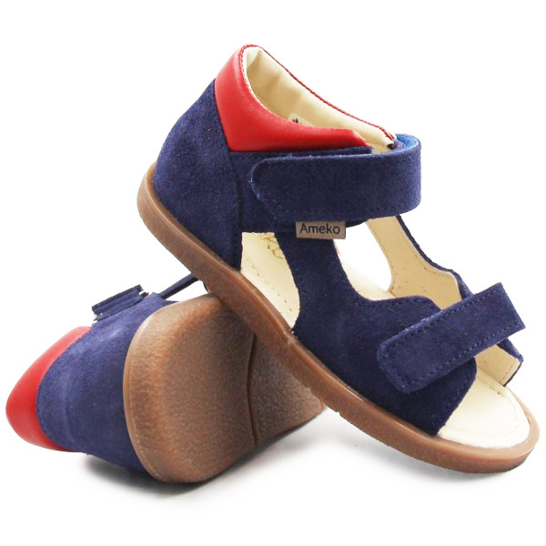 Sandały Dla Chłopca Na Lato Ameko Plain-Dark Blue