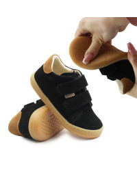 Buty Chłopięce na Jesień Barefoot Ameko Dash-Black