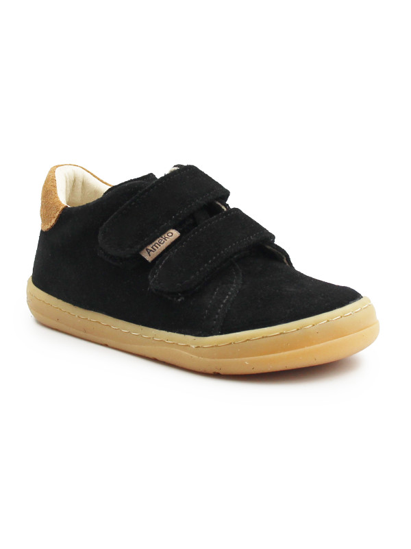 Buty Chłopięce na Jesień Barefoot Ameko Dash-Black
