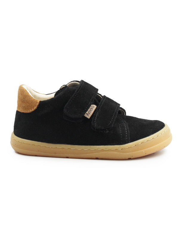 Buty Chłopięce na Jesień Barefoot Ameko Dash-Black