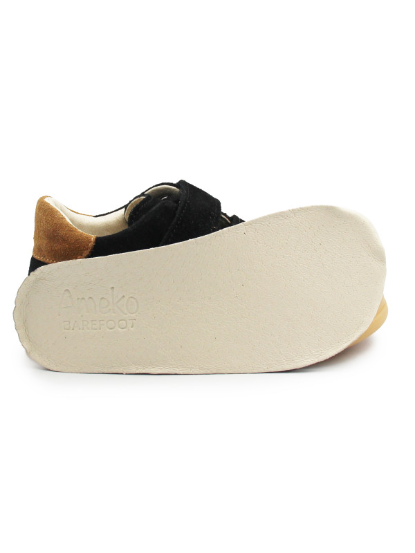 Buty Chłopięce na Jesień Barefoot Ameko Dash-Black