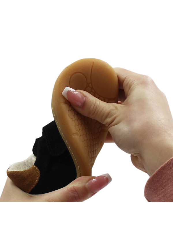 Buty Chłopięce na Wiosnę Barefoot Ameko Dash-Black