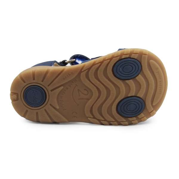 Sandały Dla Chłopczyka Półsandały Ameko Safari-Navy