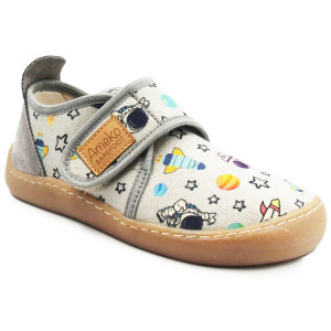 Buty Na Zmianę Do Szkoły i Przedszkola Kapcie Barefoot Ameko Piko Kosmos