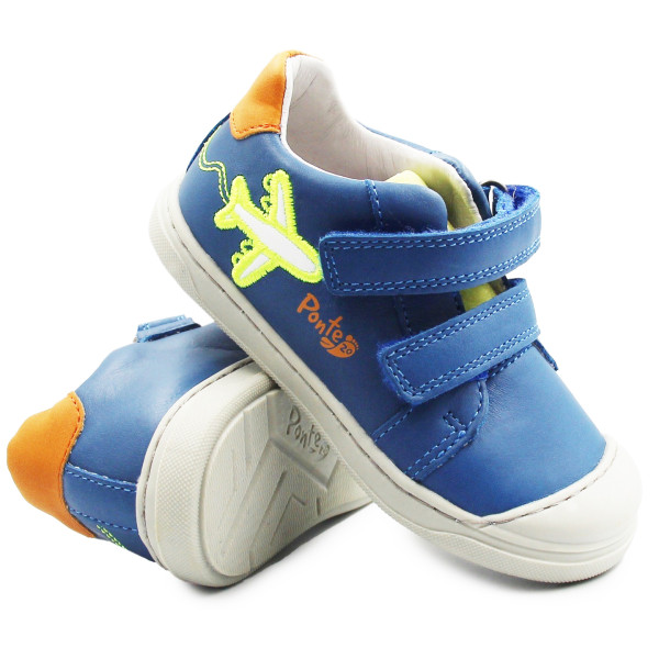 Buty Na Wiosnę Dla Chłopca Trampki Niebieskie Samolot Ponte DA03-4-1760A