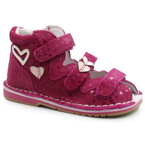 Kapcie profilaktyczne dla dziewczynek do przedszkola Bartek 85500-65