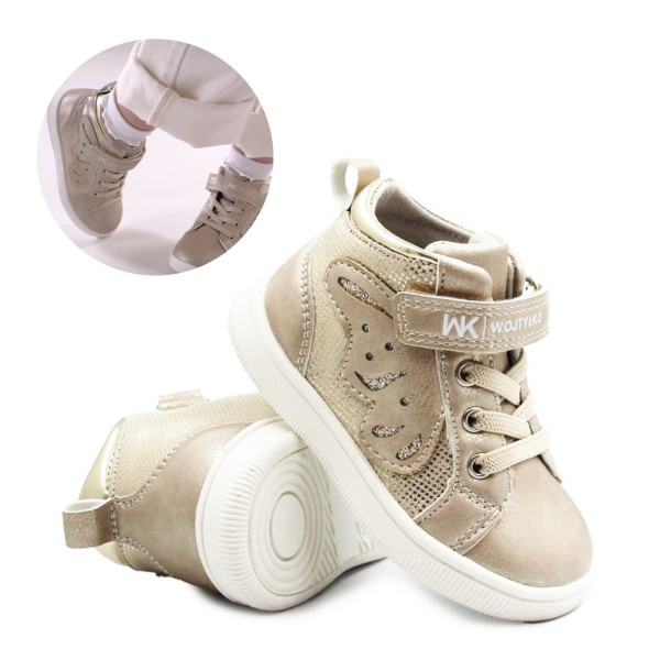 Buty Na Jesień Dla Dziewczynki Motylek  Wojtyłko 1T25380L