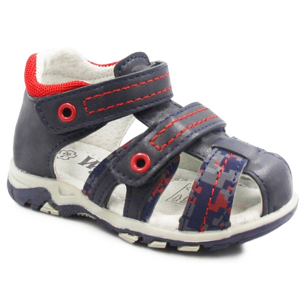 Sandały Chłopięce Na Lato Wojtyłko 1s23732 Granat